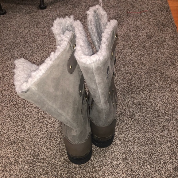 NWOB Sorel Emelie Lace Up Waterproof Boots - Picture 6 of 9